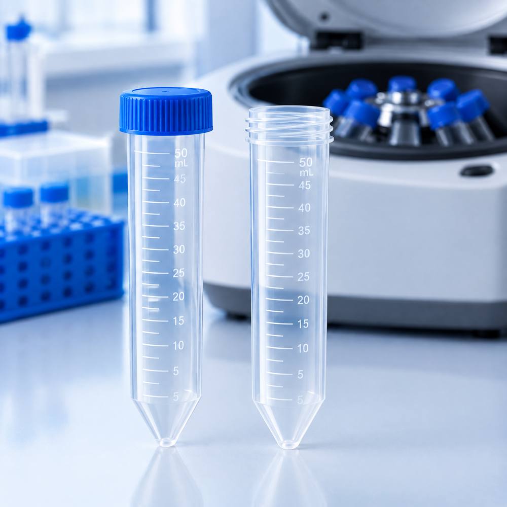 50 mL graduated polypropylene conical centrifuge tube